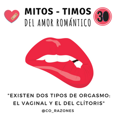Mitos del amor - Dos tipos orgasmo- Cristina Callao